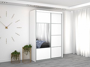 ארון הזזה 2 דלתות דגם BZ100-4 ארון הזזה 2 דלתות דגם BZ100-4